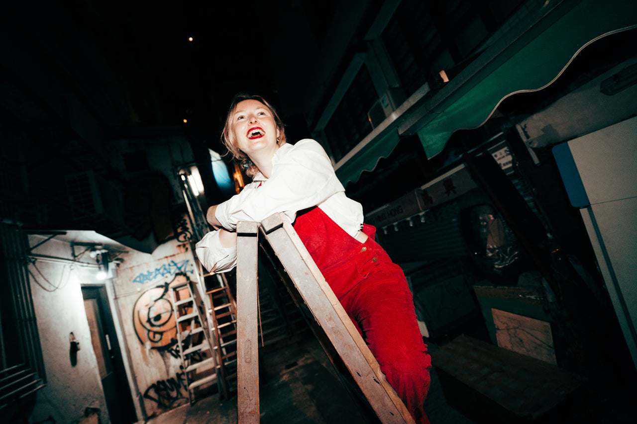 Madder Brick Dungarees - Adults Collection