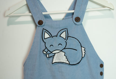 Boys and Girls Dungarees - Baby Blue